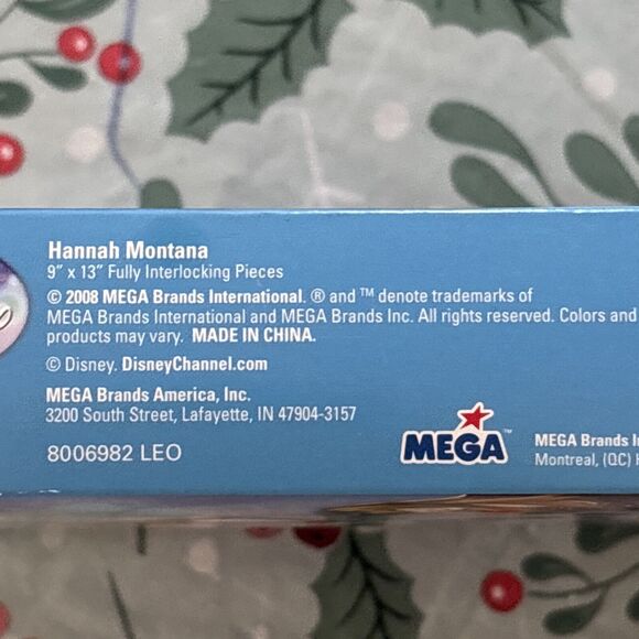 Hannah Montana Jigsaw Puzzle 300 Pieces - Disney Mega Brands 2008 SEALED - Picture 6 of 8